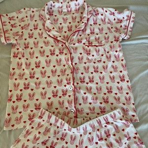 XS Roller Rabbit Lovestruck Polo Pajamas